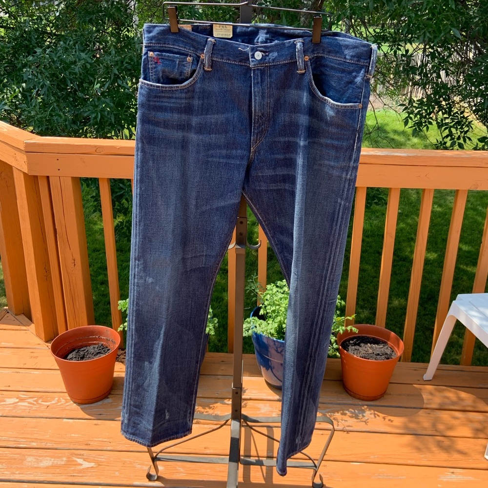 Ralph Lauren Distressed Men’s Jeans 38W x 32L NWT